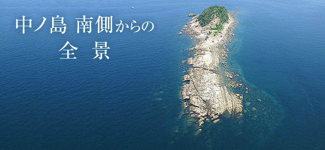 中ノ島 南側からの全  景